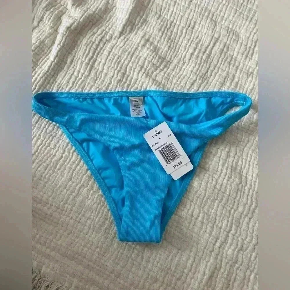 L*Space Camacho‎ bottom in Aqua size large BNWT